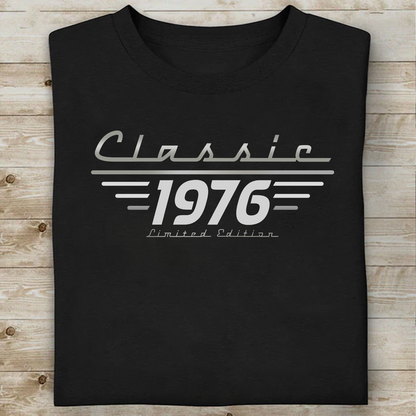 Personalized Classic Limited Edition Dark Shirt, Vintage Old Age Gift For Him, Dad, Husband, Grandpa, Father’s Day Gift 685095