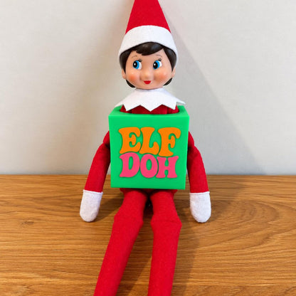 ElfDoh Squishy Inspired Costume, Christmas Elf Accessory, Funny Holiday Gift 686680 WFD