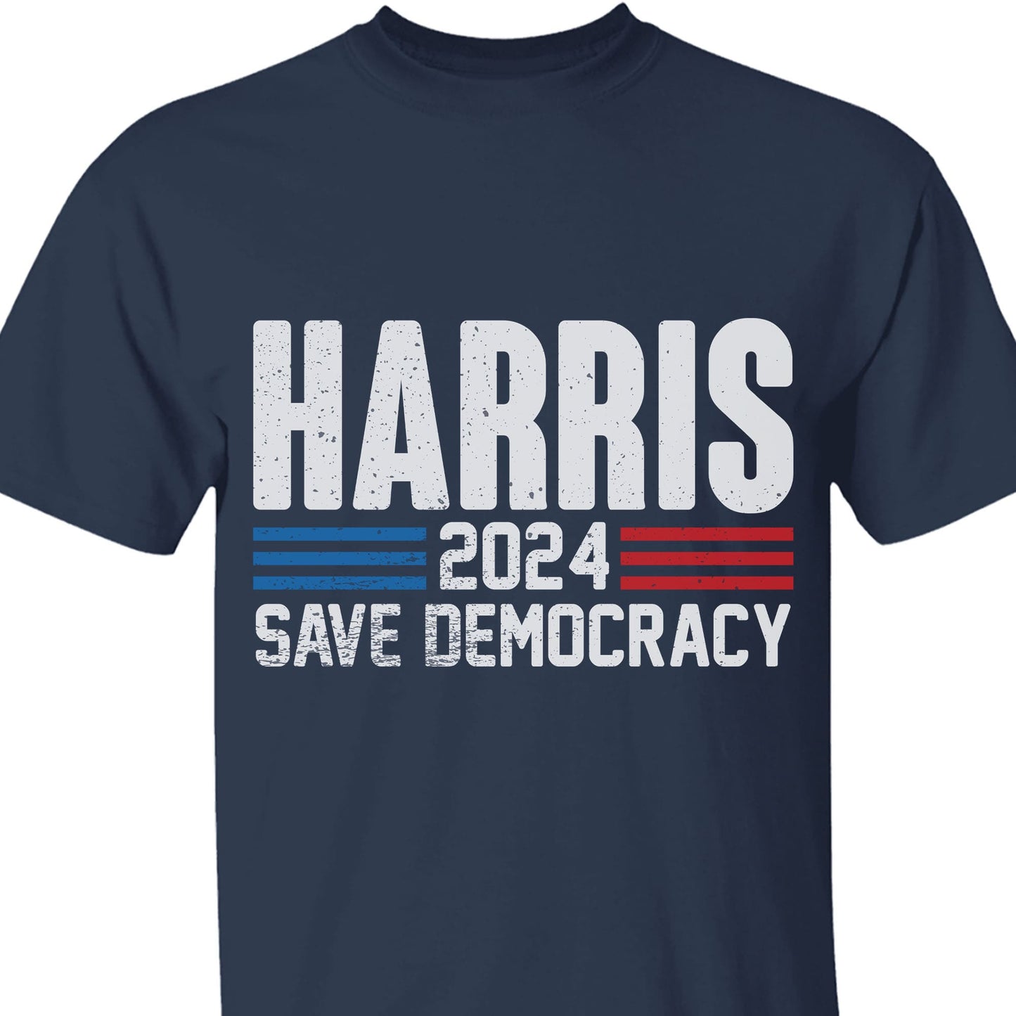 Harris Save Democracy Shirt | Kamala Harris 2024 Shirt | Democrat Shirt Dark T1261 - KH2