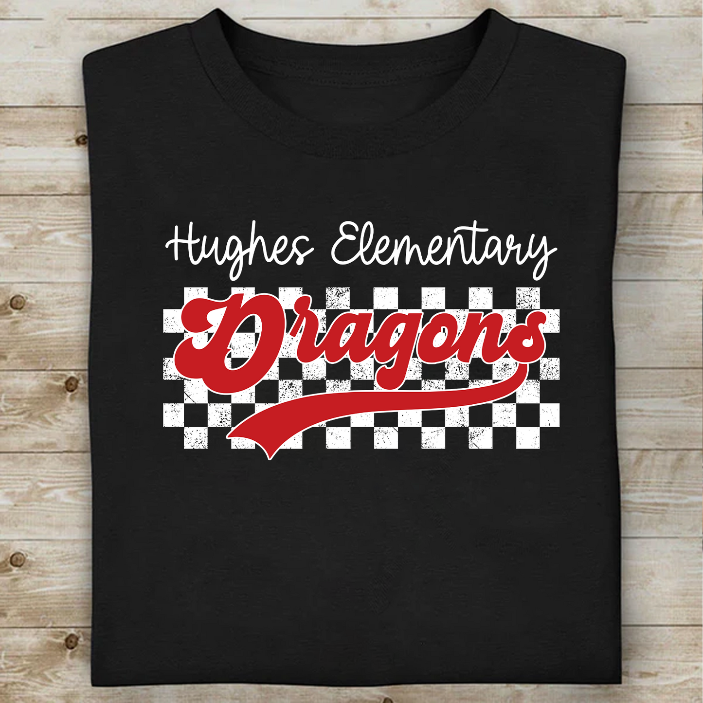 Custom Name Mascot Dark Shirt, Personalized School Team Name Tee, Back to School Gift 685485