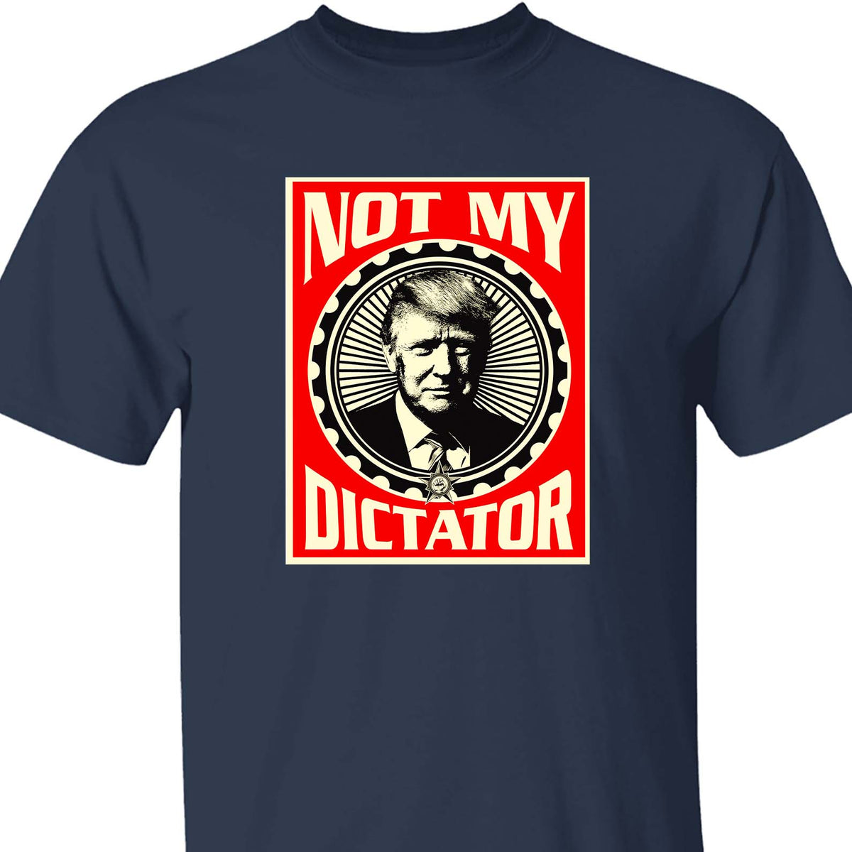 Not My Dictator Shirt – 8647 Anti Trump Protest Tee, Resist Activism And Freedom Dark Shirt For Justice And Equality 682181