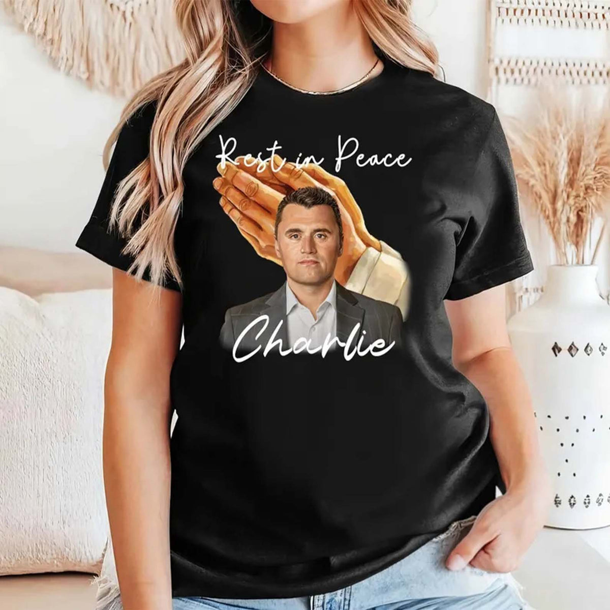 Rest in Peace Charlie Kirk Shirt | A True Patriot Memorial Tee | Charlie Kirk Tribute T-Shirt | Conservative Free Speech Shirt 682839