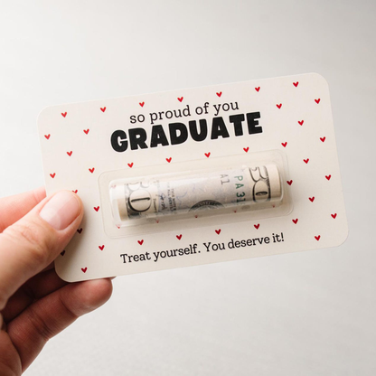 Personalized Funny Money Holder, Graduation Cash Holder Gifts For High School Senior, College Graduate 684869
