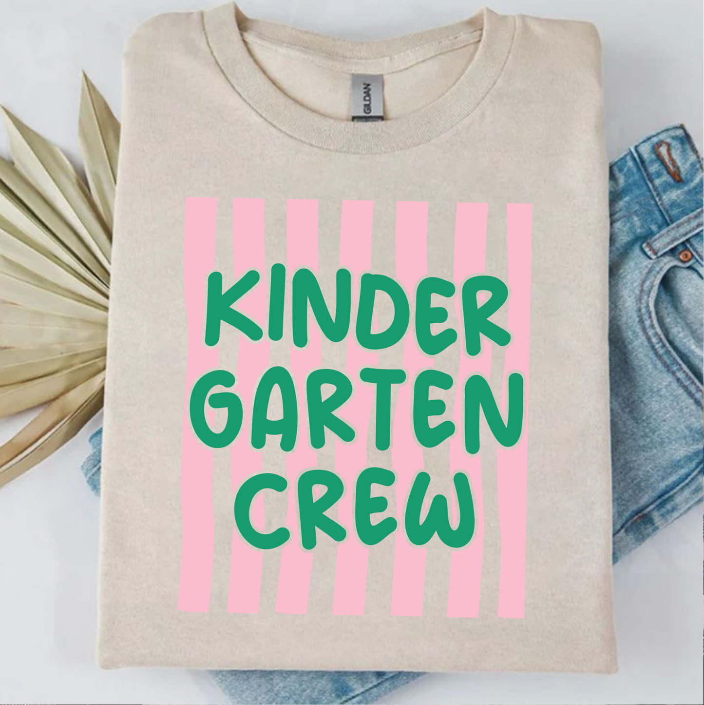 Personalized Kindergarten Crew Shirt, Kindergarten Team Tee, Back To School Gift 685461