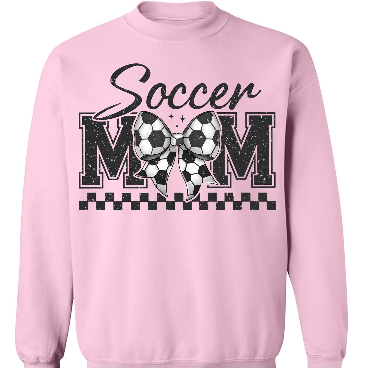 Retro Coquette Soccer Mom Sweatshirt – Game Day Mother's Day Gift For Sporty Mom, Stylish Game Day Apparel 682149