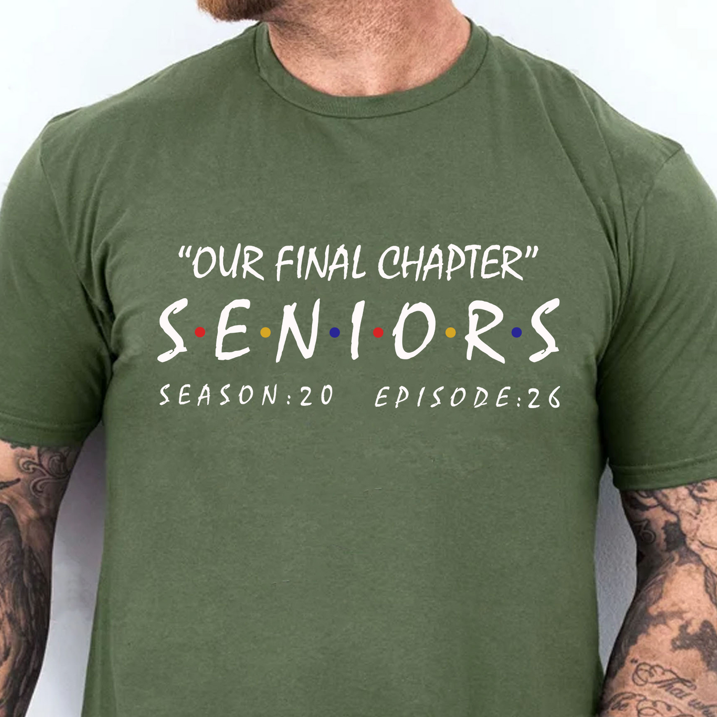 Senior Our Final Chapter Personalized Custom Graduation Shirt T509