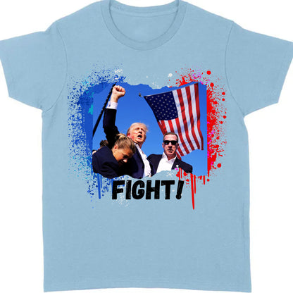 Trump Fight 2024 Shirt Pennsylvania Rally, Shirt Bright C1111 - GOP
