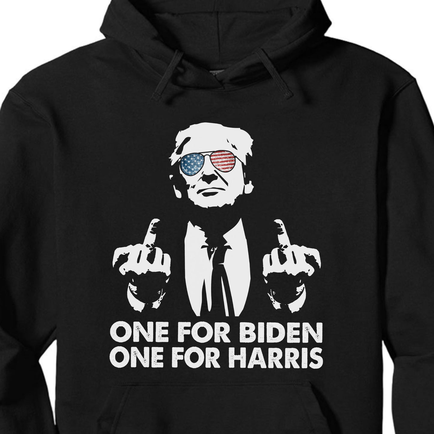 One for Biden One for Harris | Anti Biden Shirt | Republican Shirt | Trump Supporters Shirt Dark C820 - GOP
