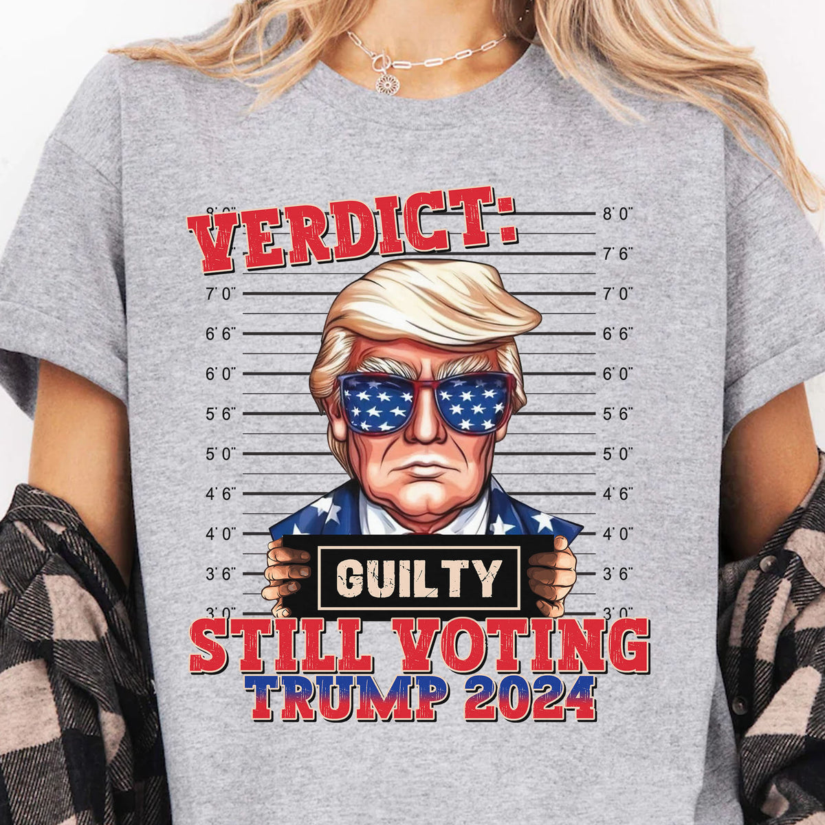Still Voting Trump 2024 Shirt | Trump 2024 Shirt | Trump Supporters Tee | Donald Trump Shirt Bright C964 - GOP