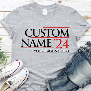 Custom Election Shirt | Personalized Election Shirt | Custom Name Bright Tee C1005 - GOP