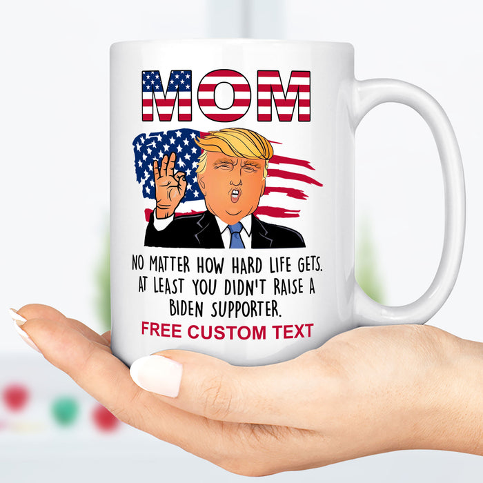 Funny Father's Day Greeting Mug | Gift from Wife Son Daughter | Donald Trump Fan Mug C1023 - GOP