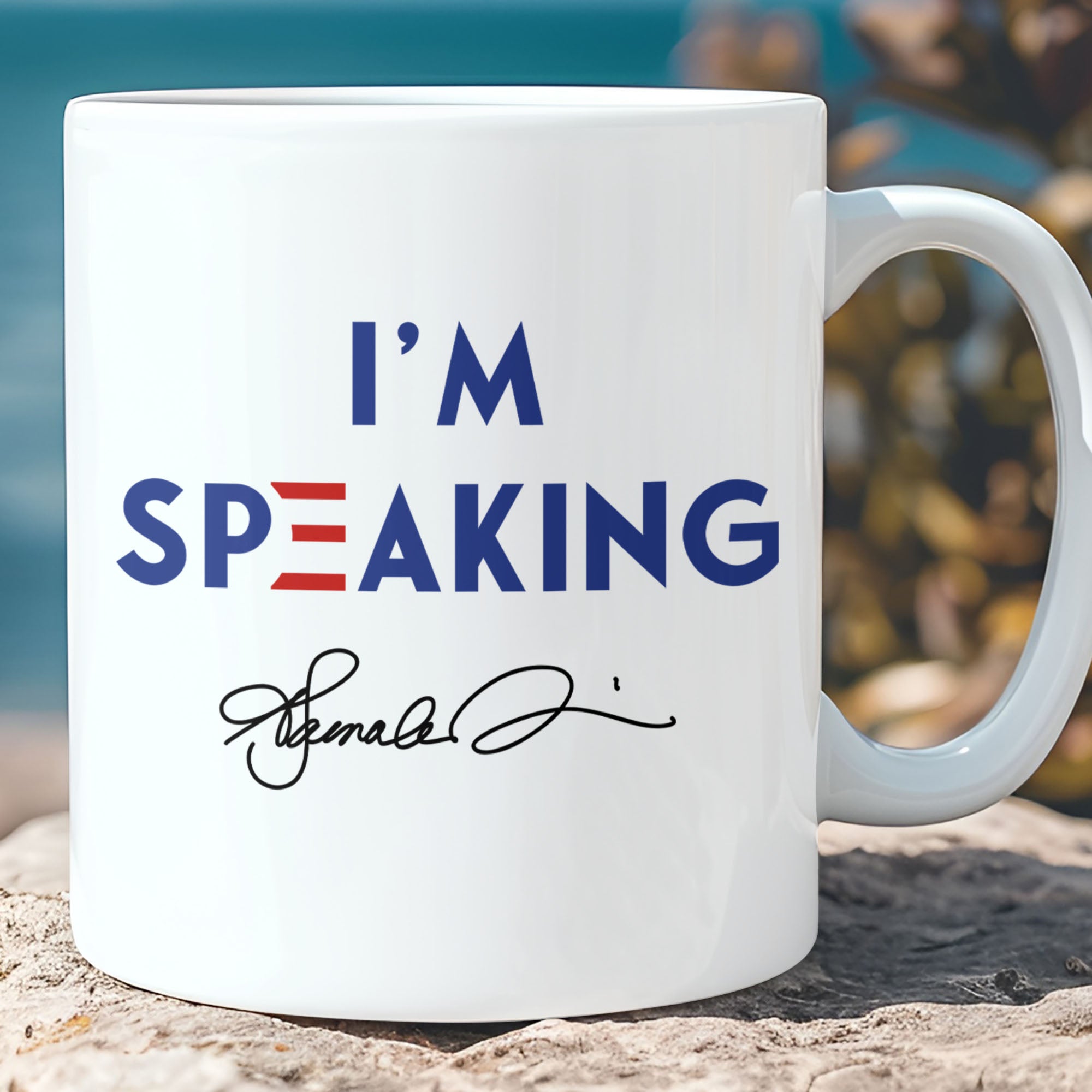 I'm Speaking Mug | Kamala Harris 2024 Mug | Kamala Harris Signature Mug | Democrat Mug T1040 - KH2