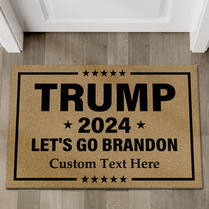 Trump 2024 Save America Again, MAGA, Take America Back | Donald Trump Doormat | Personalized Trump Supporters Doormat C1067 - GOP