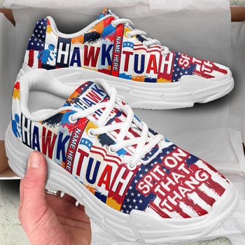 Hawk Tuah Spit On That Thang 2024 | Hawk Tuah Unisex Shoes | Election Shoes | Political Chunky Shoes C1075 - GOP
