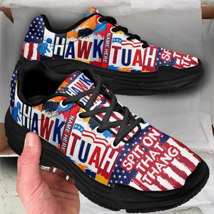 Hawk Tuah Spit On That Thang 2024 | Hawk Tuah Unisex Shoes | Election Shoes | Political Chunky Shoes C1075 - GOP