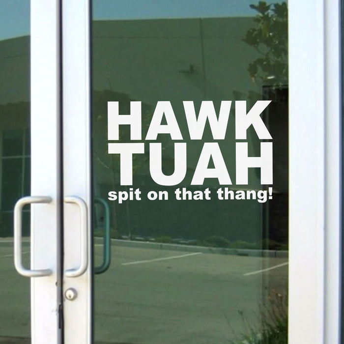 Hawk Tuah Spit On That Thang Decals | Funny Viral Meme Decals | Car Window Decals | Political Election Stickers C1075 - GOP