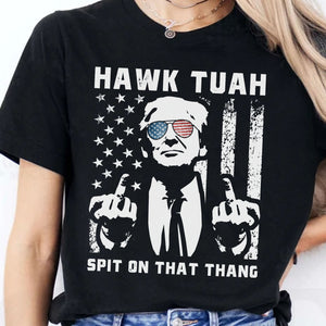 Hawk Tuah Spit On That Thang 2024 | Trump 2024 Shirt | Hawk Tuah Shirt | Trump Supporters Shirt Dark C1089 - GOP