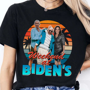 Weekend at Biden's Unisex Shirt | Anti Biden Shirt | Republican Shirt | Trump Supporters Shirt Dark C1098 - GOP