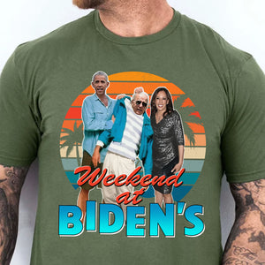 Weekend at Biden's Unisex Shirt | Anti Biden Shirt | Republican Shirt | Trump Supporters Shirt Dark C1098 - GOP