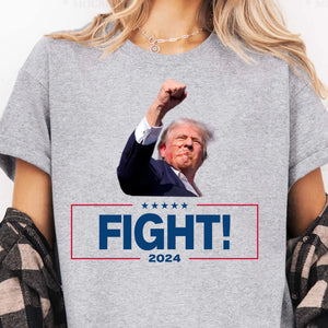 Trump Fight 2024 Shirt Pennsylvania Rally, Shirt Bright C1112 - GOP