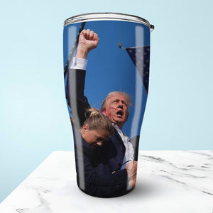 Legends Never Die | Trump Fight 2024 Tumbler | Trump Pennsylvania Rally | Trump Fight 30 Oz Stainless Steel Tumbler C1119 - GOP