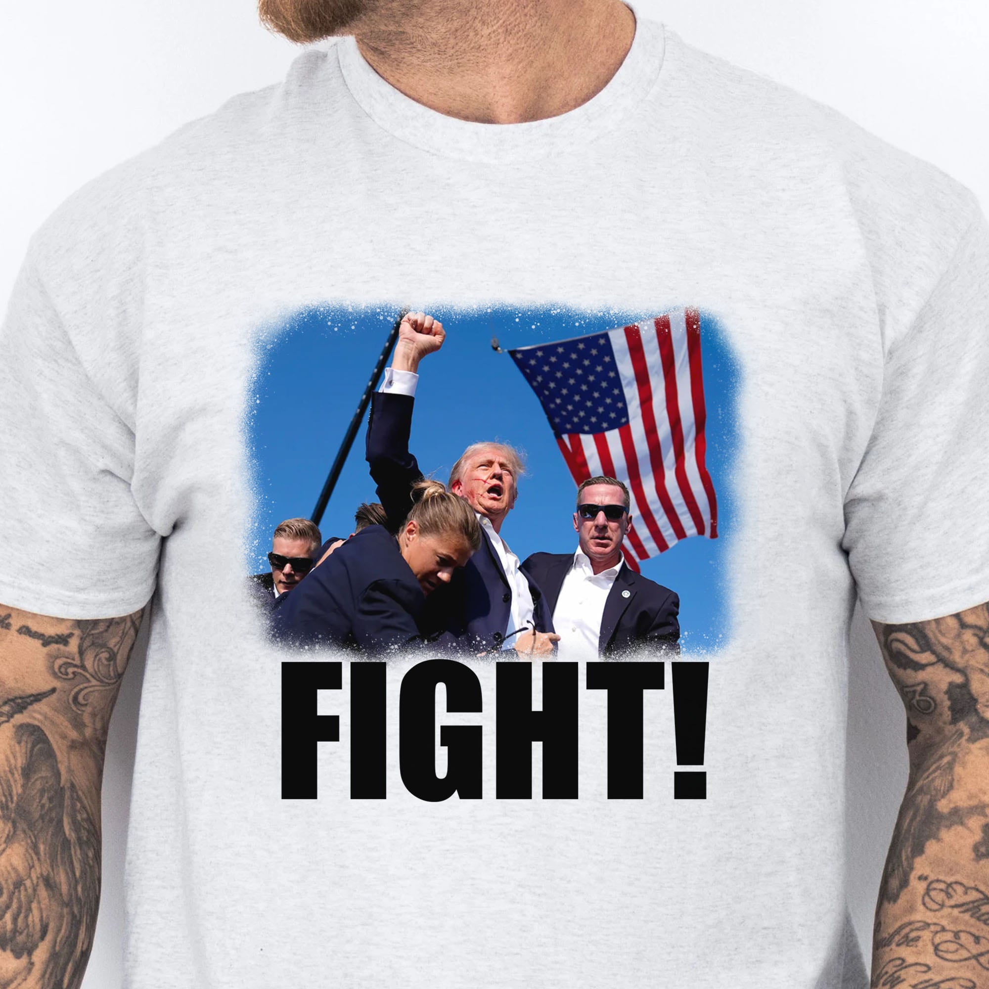 Trump Fight Shirt | Donald Trump Shirt Bright T1120 - GOP