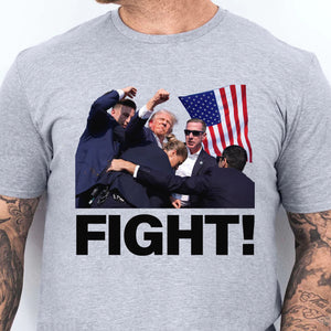 Fight | Trump Fight Shirt | Donald Trump Shirt Bright T1124- GOP