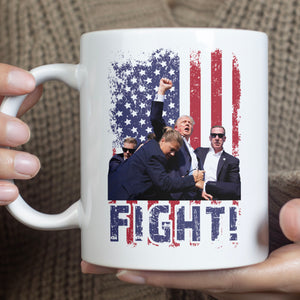 Trump Fight 2024 Mug | Trump Pennsylvania Rally | Trump Fight Mug T1128 - GOP