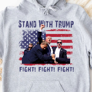 Stand With Trump | Trump Fight Shirt | Donald Trump Shirt Bright T1132 - GOP