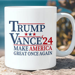 Make America Great Once Again | Trump 2024 Mug | JD Vance Mug | Election 2024 Mug | Trump Supporters Mug T1138 - GOP