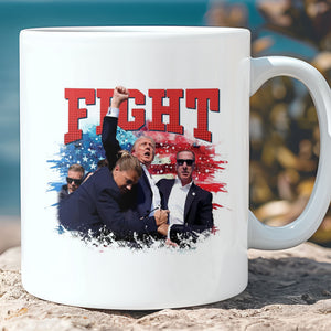 Fight | Trump Fight 2024 Mug | Trump Pennsylvania Rally | Trump Fight Mug T1147 - GOP