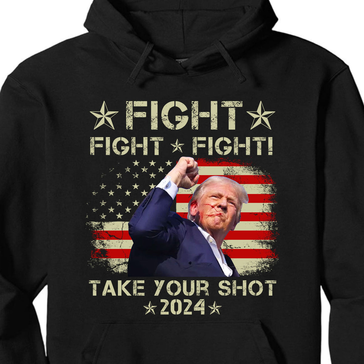 Take Your Shot | Trump Fight 2024 Shirt Pennsylvania Rally | Trump Supporters Shirt Dark T1159 - GOP