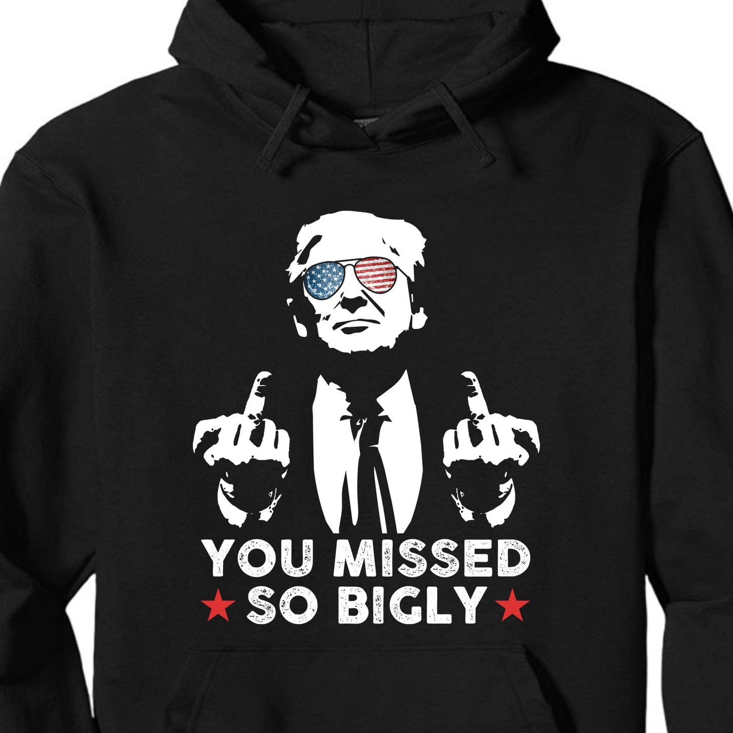 You Missed So Bigly | Trump Fight 2024 Shirt Pennsylvania Rally | Donald Trump Shirt Dark T1164 - GOP