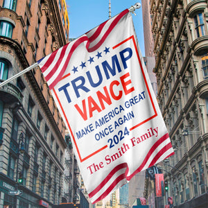 Trump Vance 2024 Flag | Trump 2024 Flag | JD Vance Flag | Election 2024 Flag | Trump Supporters House Flag Garden Flag C1167 - GOP