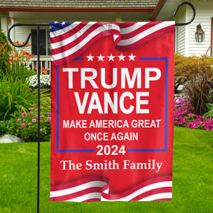 Trump Vance 2024 Flag | Trump 2024 Flag | JD Vance Flag | Election 2024 Flag | Trump Supporters Garden Flag House Flag C1167 - GOP