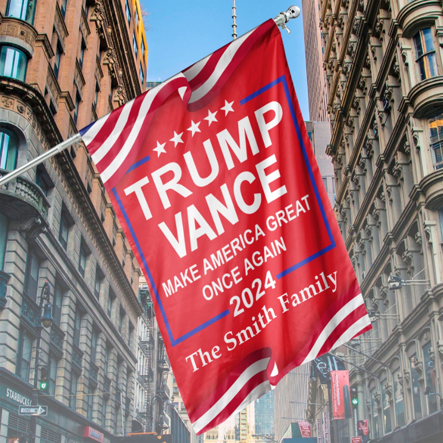 Trump Vance 2024 Flag | Trump 2024 Flag | JD Vance Flag | Election 2024 Flag | Trump Supporters Garden Flag House Flag C1167 - GOP