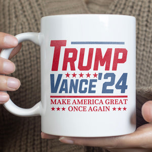 Make America Great Once Again Mug | Trump Vance 2024 Mug | Trump 2024 Mug | JD Vance Mug | Trump Supporters Mug T1168 - GOP