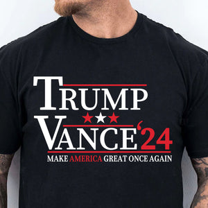 Trump Vance 2024 Shirt | Trump 2024 Shirt | JD Vance Shirt | Election 2024 Shirt | Trump Supporters Shirt Dark C1170 - GOP