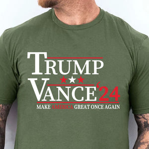 Trump Vance 2024 Shirt | Trump 2024 Shirt | JD Vance Shirt | Election 2024 Shirt | Trump Supporters Shirt Dark C1170 - GOP