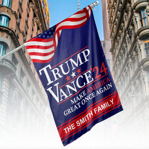 Trump Vance 2024 Flag | Trump 2024 Flag | JD Vance Flag | Election 2024 Flag | Trump Supporters Garden Flag House Flag C1170 - GOP