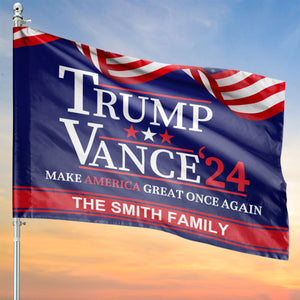 Trump Vance 2024 Flag | Trump 2024 Flag | JD Vance Flag | Election 2024 Flag | Trump Supporters Garden Flag House Flag C1170 - GOP