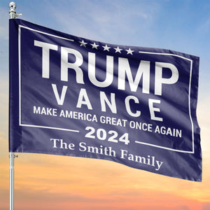 Trump Vance 2024 Flag | Trump 2024 Flag | JD Vance Flag | Election 2024 Flag | Trump Supporters House Flag Garden Flag C1175 - GOP