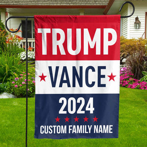 Trump Vance 2024 Flag | Trump 2024 Flag | JD Vance Flag | Trump Supporters Garden Flag House Flag T1177 - GOP