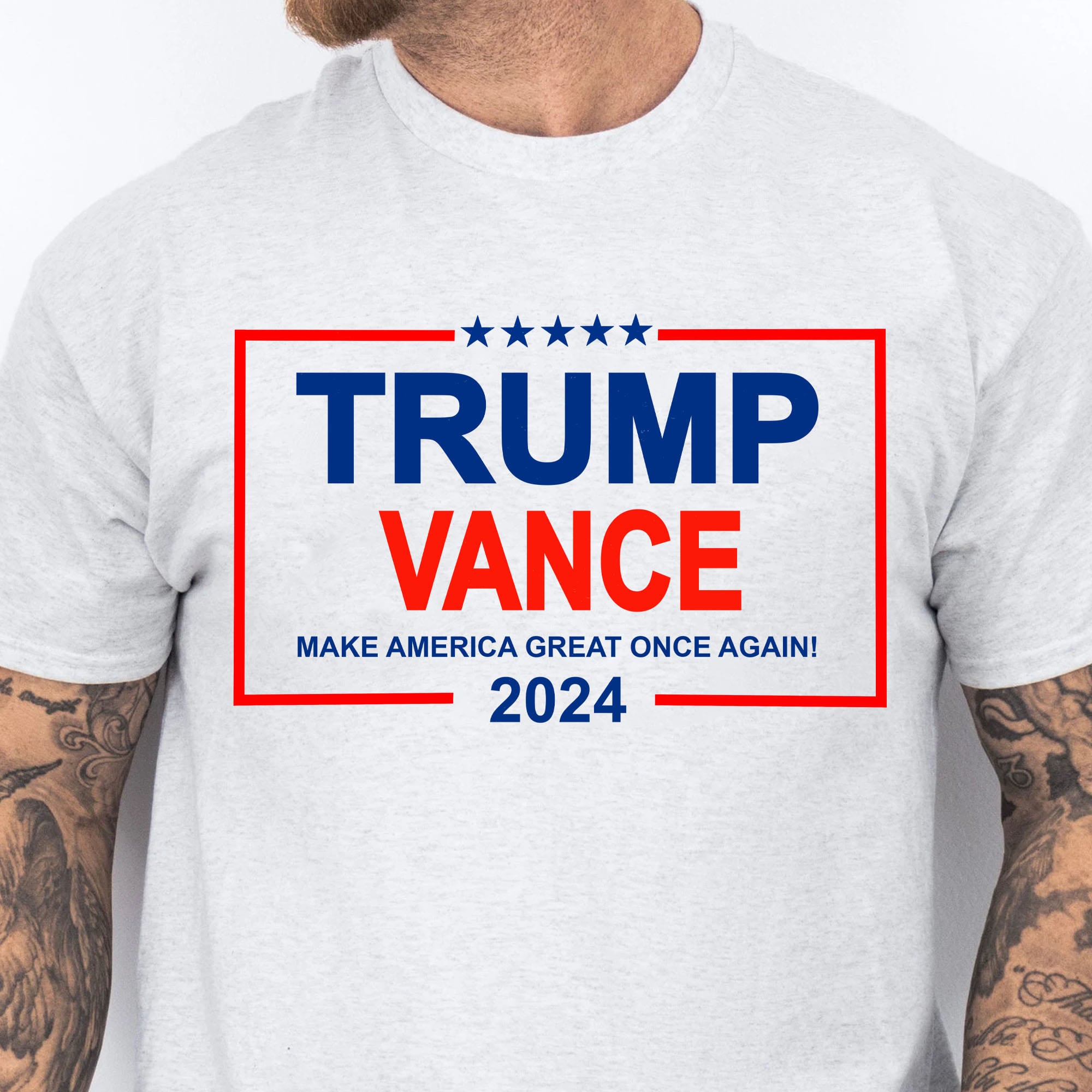 Make America Great Once Again | Trump Vance 2024 Shirt | Republican Shirt | Trump Supporters Shirt Bright T1180 - GOP