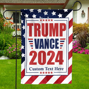 Trump Vance 2024 Flag | Trump 2024 Flag | JD Vance Flag | Trump Supporters Garden Flag House Flag T1181 - GOP