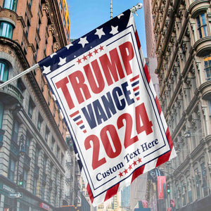 Trump Vance 2024 Flag | Trump 2024 Flag | JD Vance Flag | Trump Supporters Garden Flag House Flag T1181 - GOP