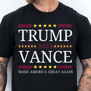 Trump Vance Make America Great Again Shirt | Trump Vance 2024 Shirt | Trump Supporters Shirt Dark T1197 - GOP