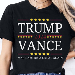 Trump Vance Make America Great Again Shirt | Trump Vance 2024 Shirt | Trump Supporters Shirt Dark T1197 - GOP