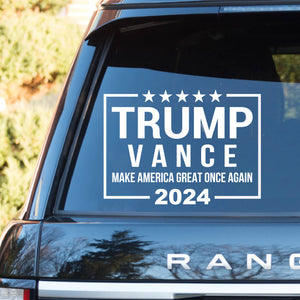 Trump Vance 2024 Decals | Trump 2024 Decals | JD Vance Decals | Election 2024 Decals | Trump Supporters Stickers C1200 - GOP