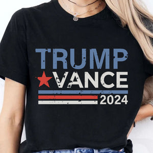 Trump Vance 2024 Shirt | JD Vance Shirt | Election 2024 Shirt | Trump Supporters Shirt Dark T1207 - GOP